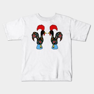 Rooster of Barcelos Kids T-Shirt